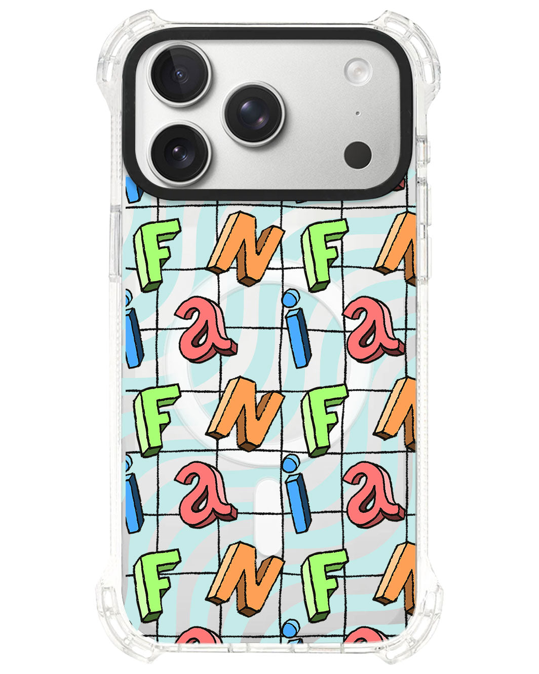 iPhone Rearguard UltimateS⁴ - Playful Monogram