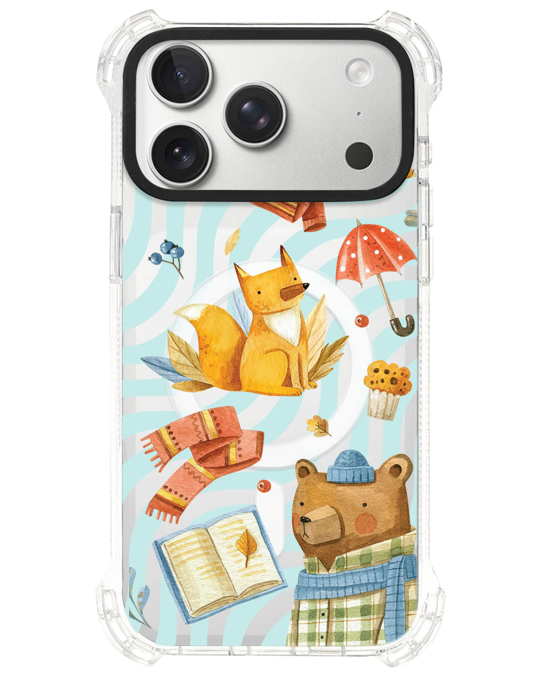 iPhone Rearguard UltimateS⁴ - Bear and Fox