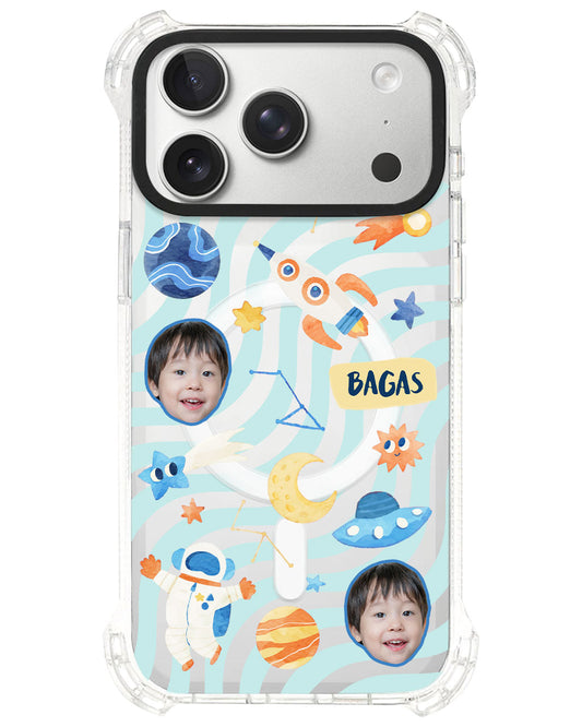 iPhone Rearguard UltimateS⁴ - Face Grid Astronaut