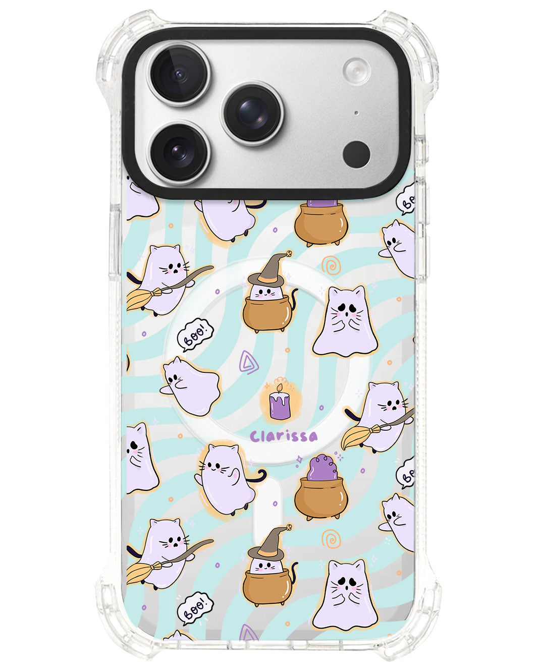iPhone Rearguard UltimateS⁴ - Spooky cat