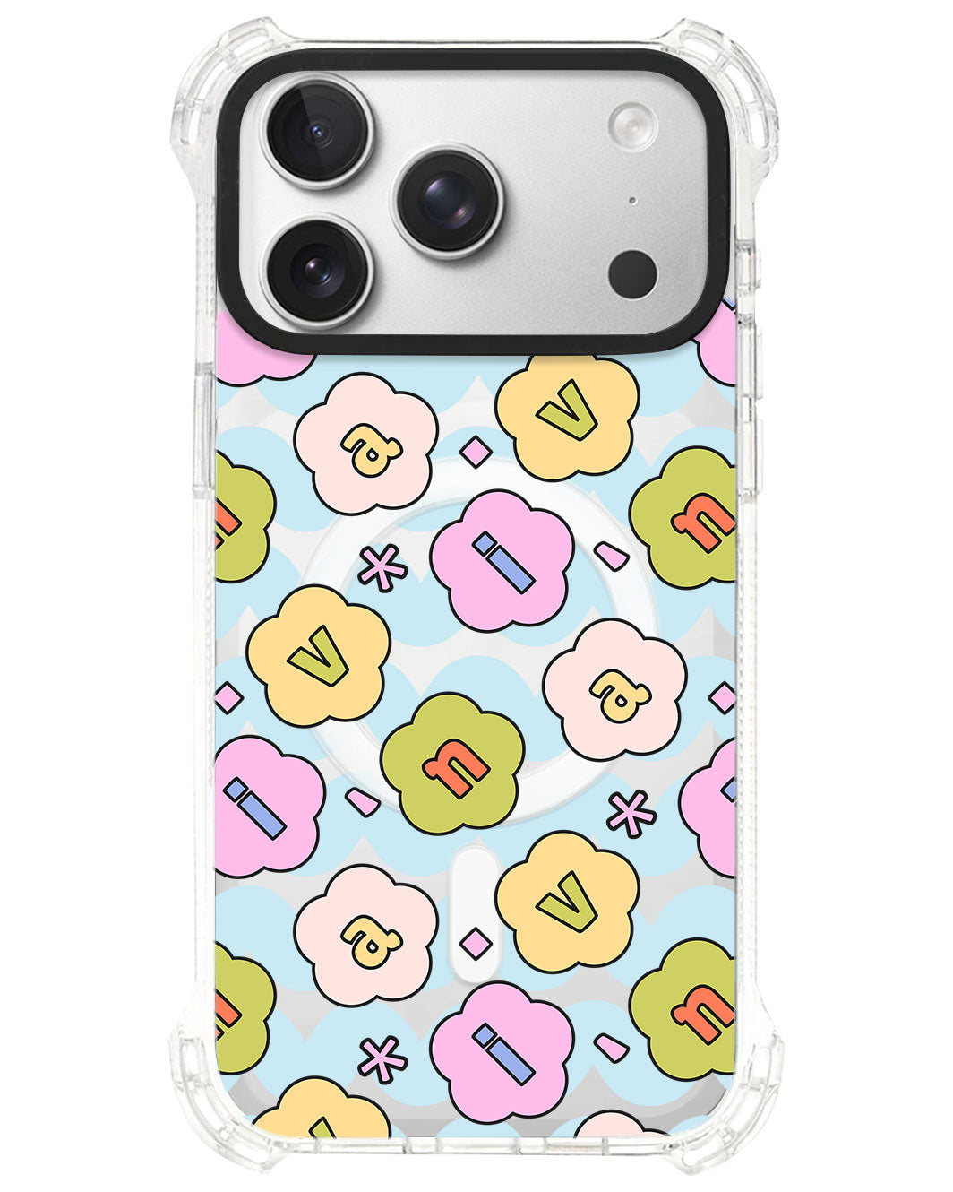 iPhone Rearguard UltimateS⁴ - CUSTOM MONOGRAM 3.0 Flower Petals 1.0