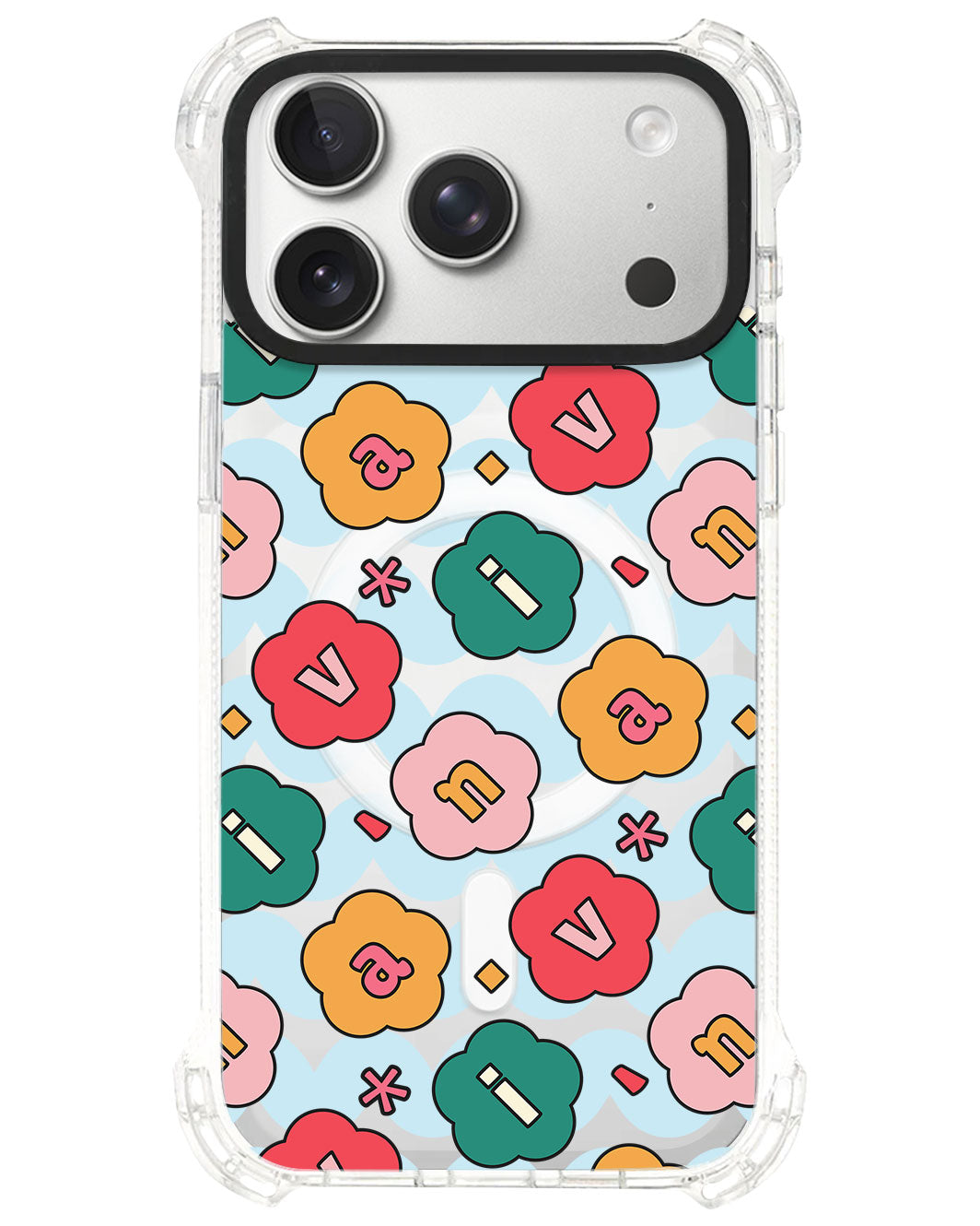 iPhone Rearguard UltimateS⁴ - CUSTOM MONOGRAM 3.0 Flower Petals 3.0