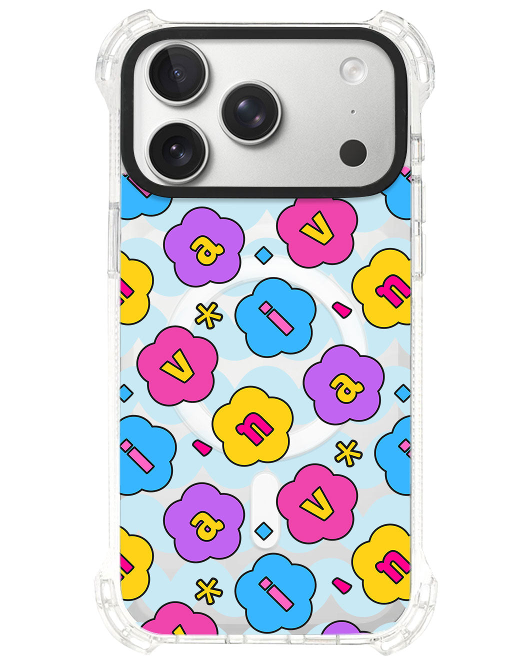 iPhone Rearguard UltimateS⁴ - CUSTOM MONOGRAM 3.0 Flower Petals 4.0