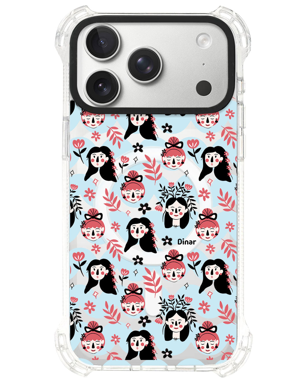 iPhone Rearguard UltimateS⁴ - Flowery Faces