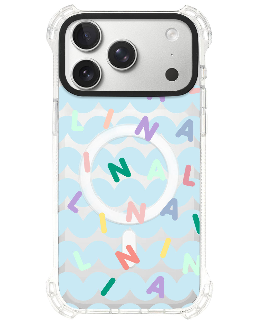 iPhone Rearguard UltimateS⁴ - CUSTOM MONOGRAM 2.0 Rainbow