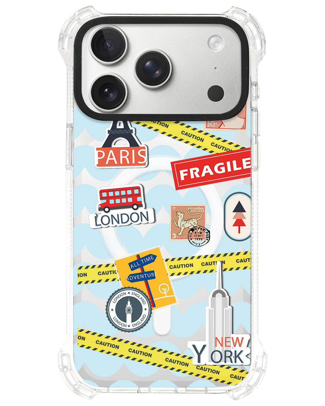 iPhone Rearguard UltimateS⁴ - Travel Stickers