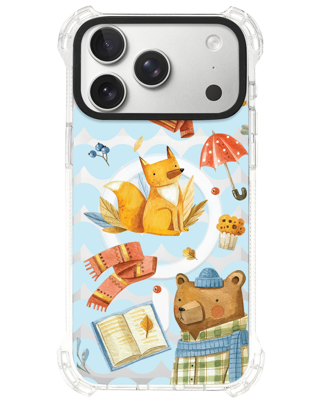 iPhone Rearguard UltimateS⁴ - Bear and Fox
