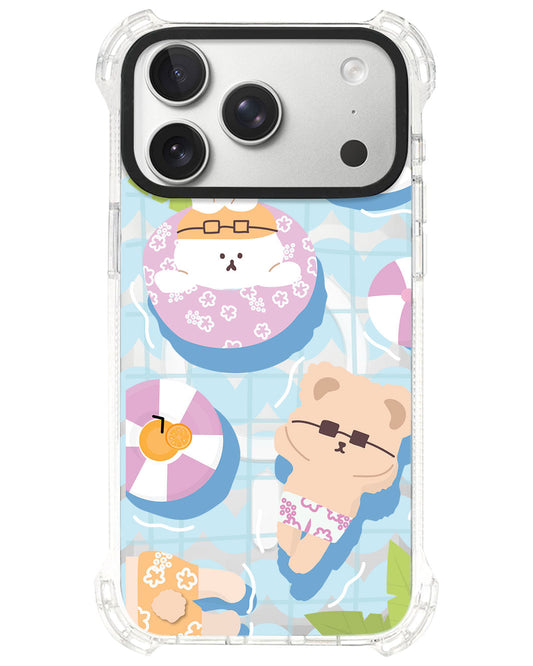 iPhone Rearguard UltimateS⁴ - Pool party pink