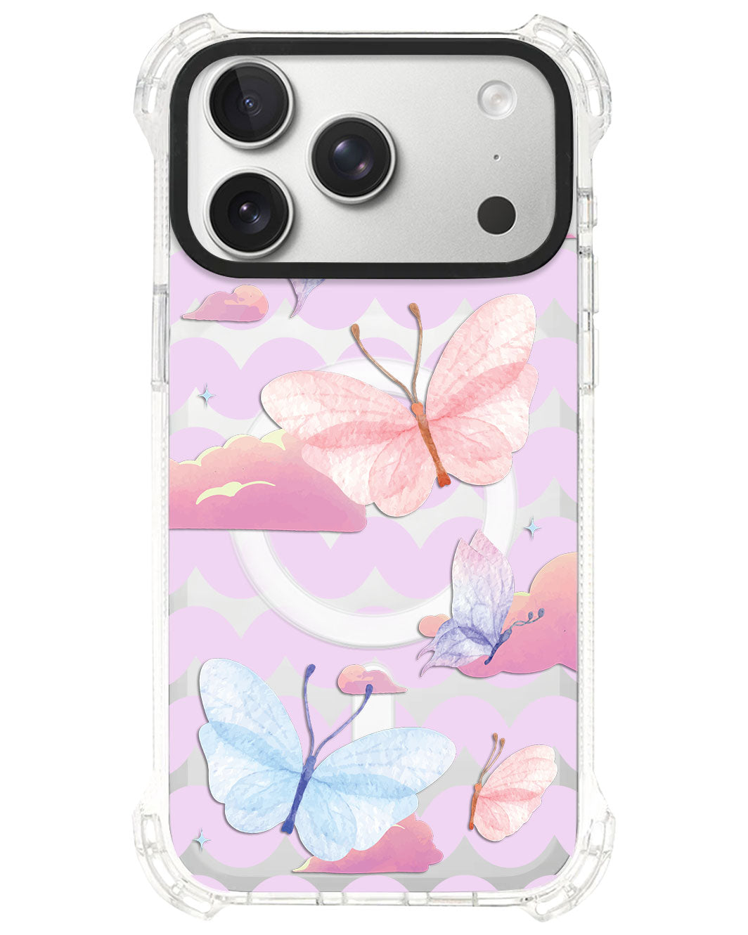 iPhone Rearguard UltimateS⁴ - Butterfly & Clouds