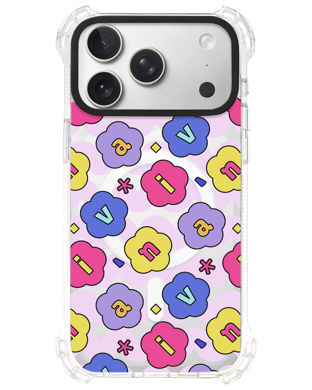 iPhone Rearguard UltimateS⁴ - CUSTOM MONOGRAM 3.0 Flower Petals 2.0