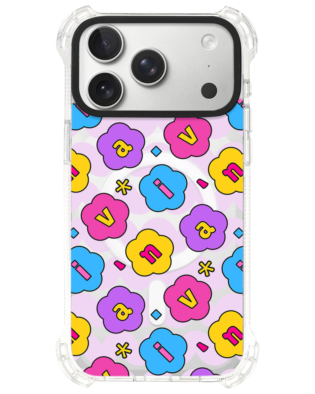 iPhone Rearguard UltimateS⁴ - CUSTOM MONOGRAM 3.0 Flower Petals 4.0