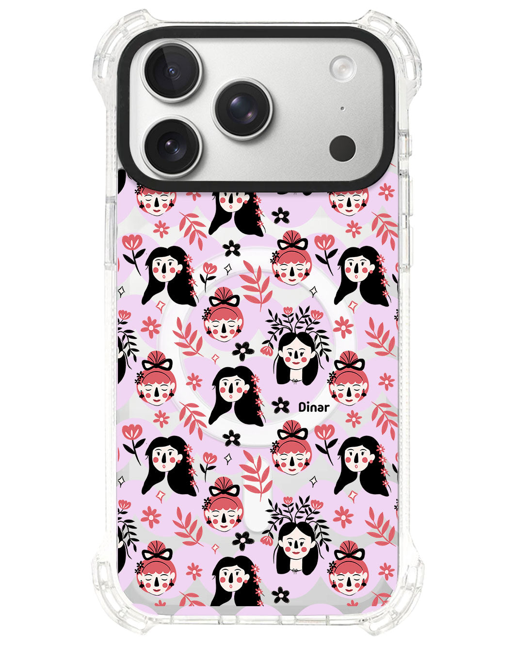 iPhone Rearguard UltimateS⁴ - Flowery Faces
