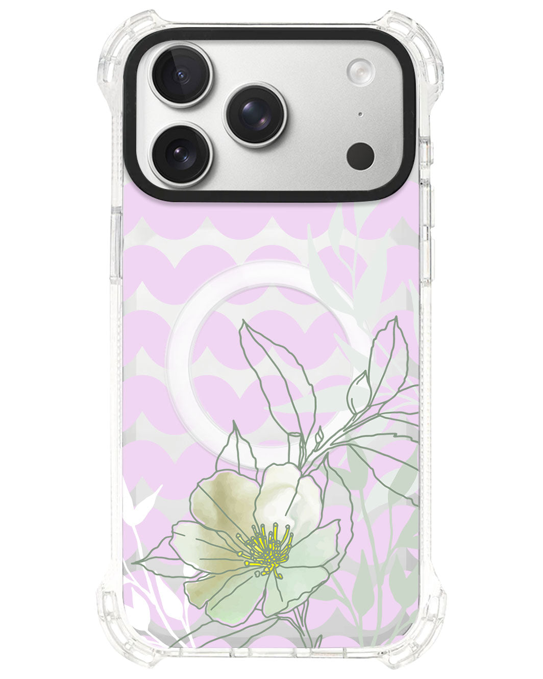 iPhone Rearguard UltimateS⁴ - Greenmint Lily