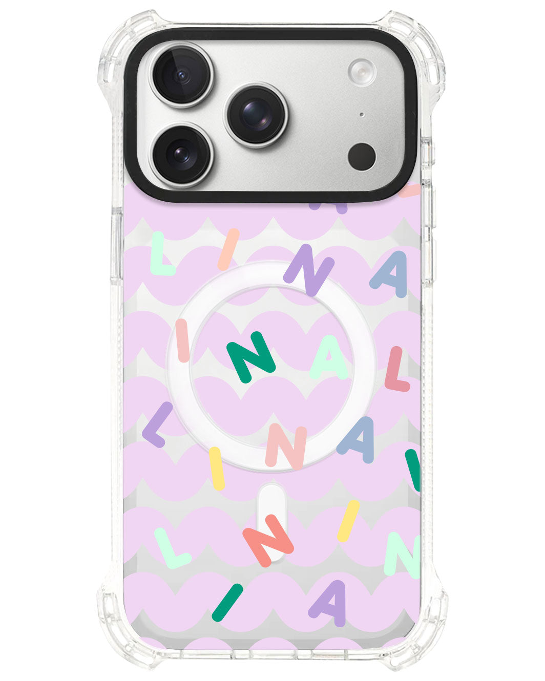 iPhone Rearguard UltimateS⁴ - CUSTOM MONOGRAM 2.0 Rainbow
