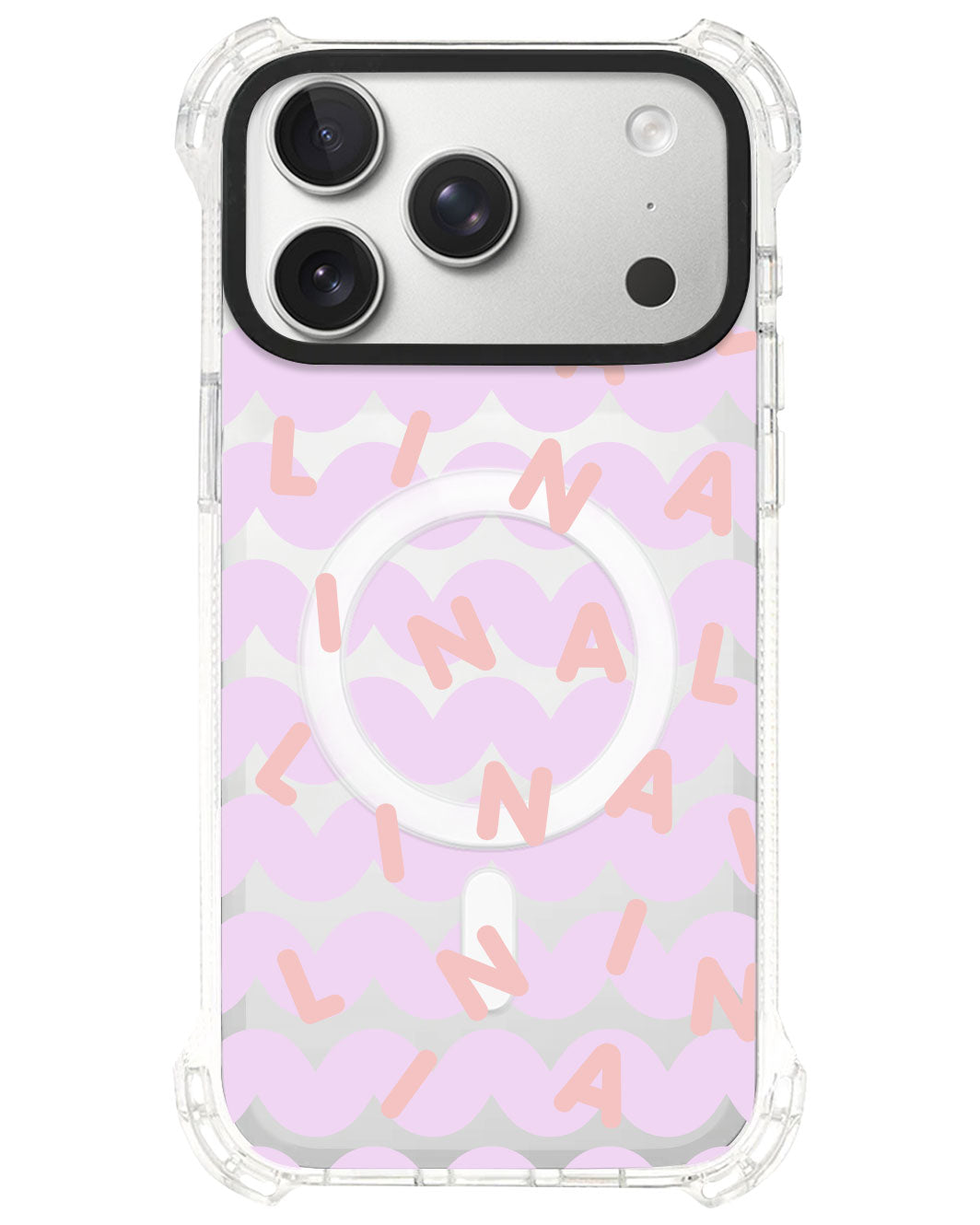 iPhone Rearguard UltimateS⁴ - CUSTOM MONOGRAM 2.0 Rosewater