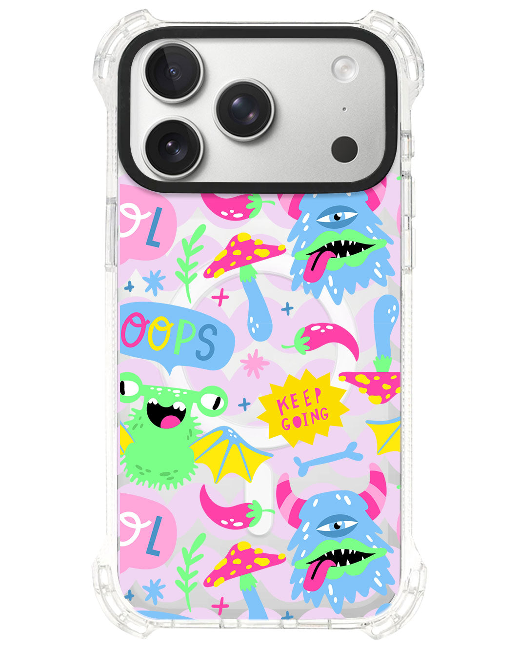 iPhone Rearguard UltimateS⁴ - Monster Say Keep Going