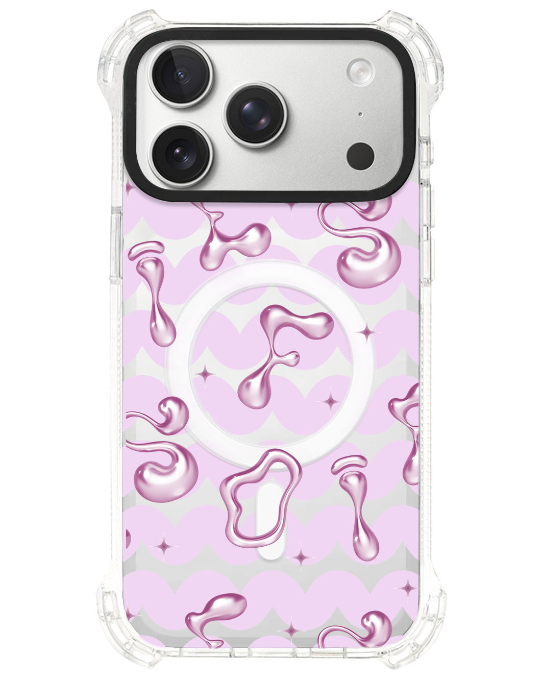 iPhone Rearguard UltimateS⁴ - Pink Chrome Monogram