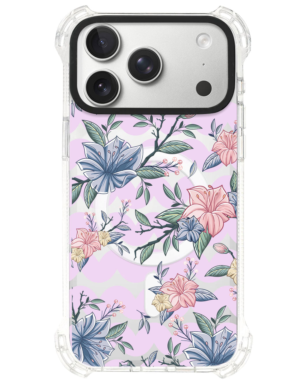 iPhone Rearguard UltimateS⁴ - Pink & Blue Floral