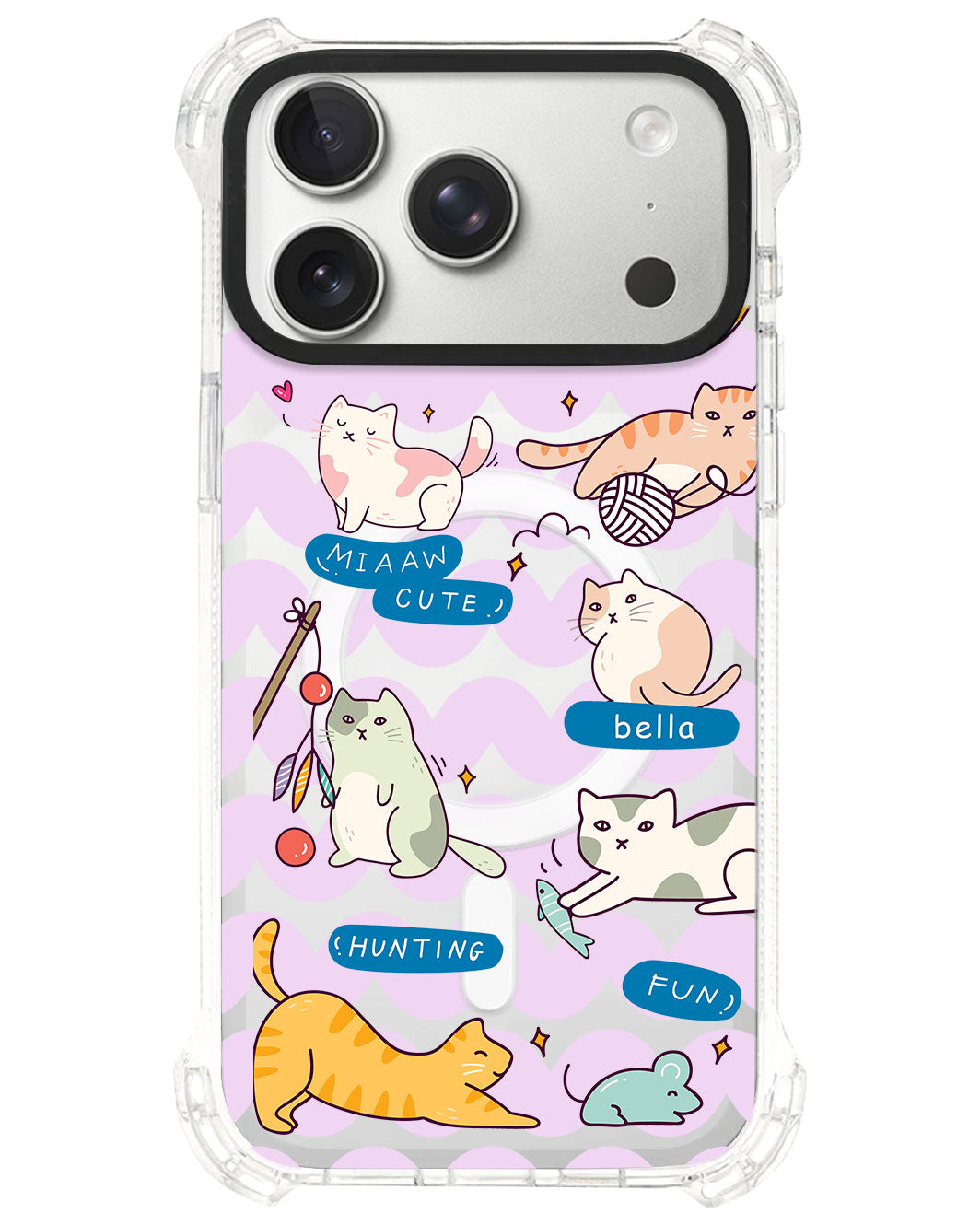 iPhone Rearguard UltimateS⁴ - Playful Cat 2.0