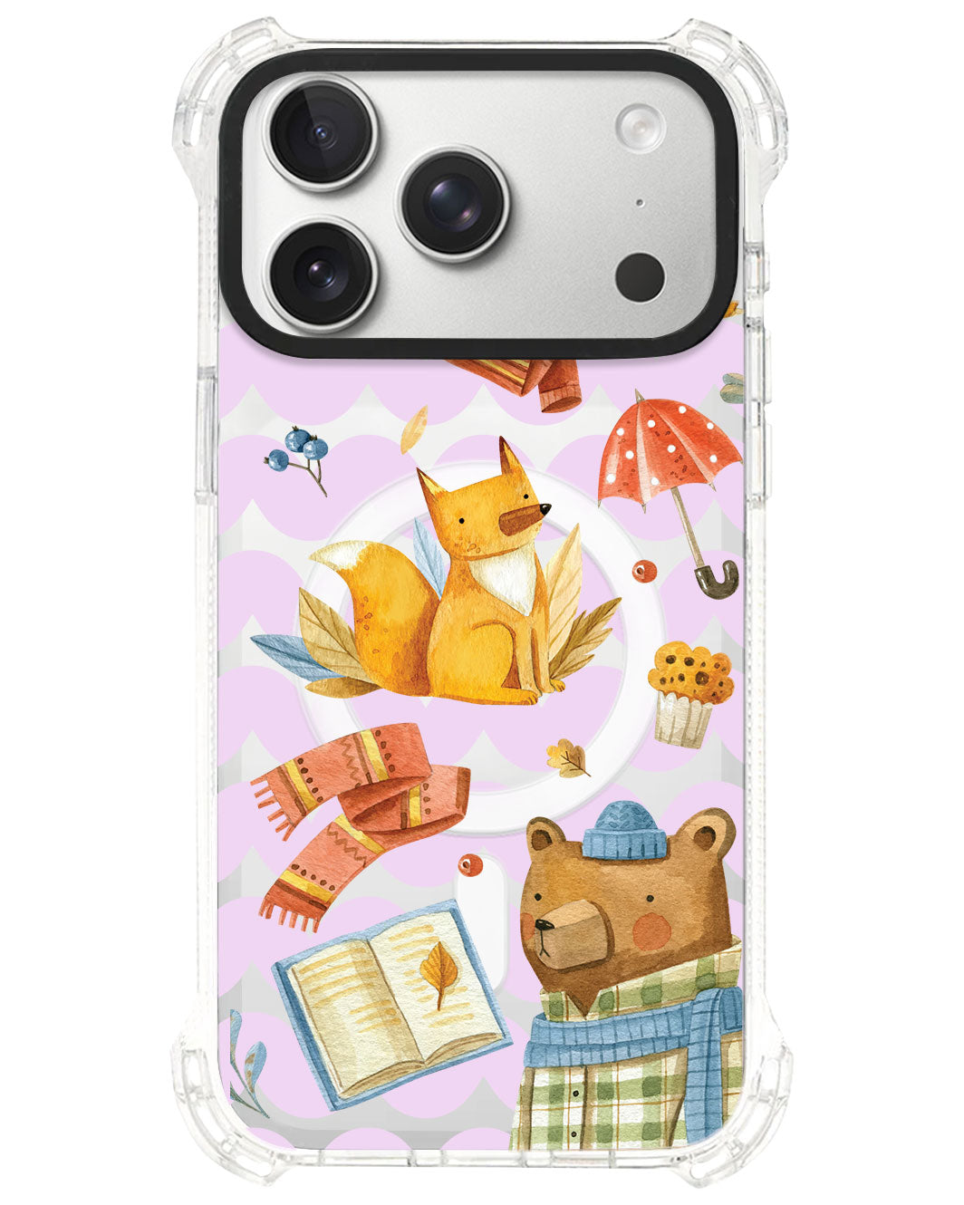 iPhone Rearguard UltimateS⁴ - Bear and Fox