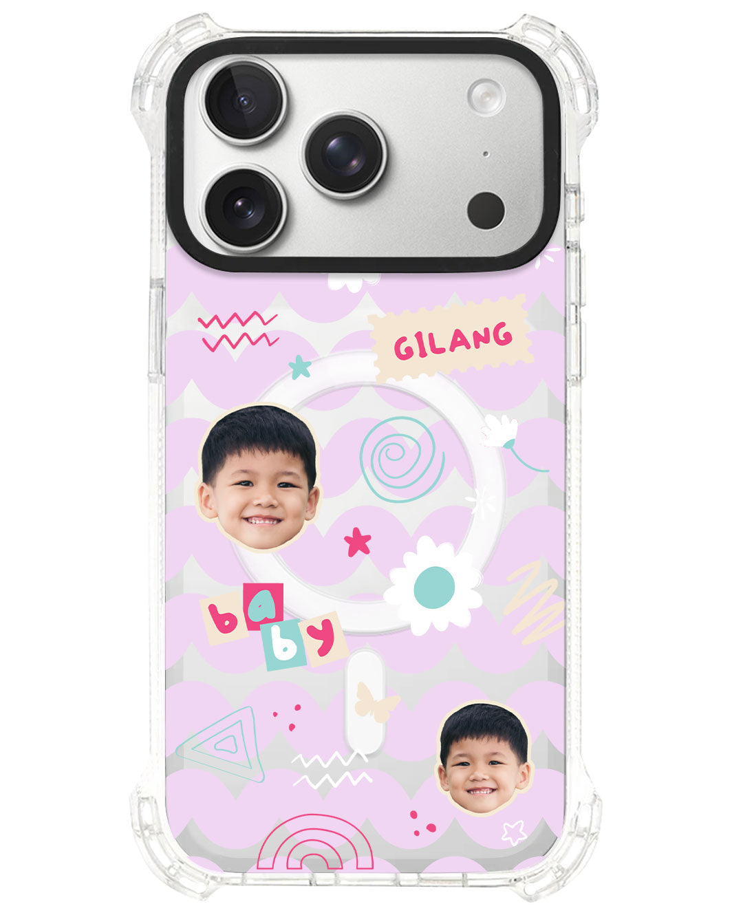 iPhone Rearguard UltimateS⁴ - Face Grid Abstract