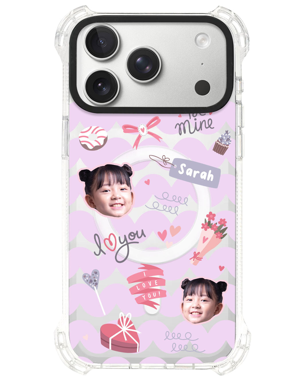 iPhone Rearguard UltimateS⁴ - Face Grid Lovely