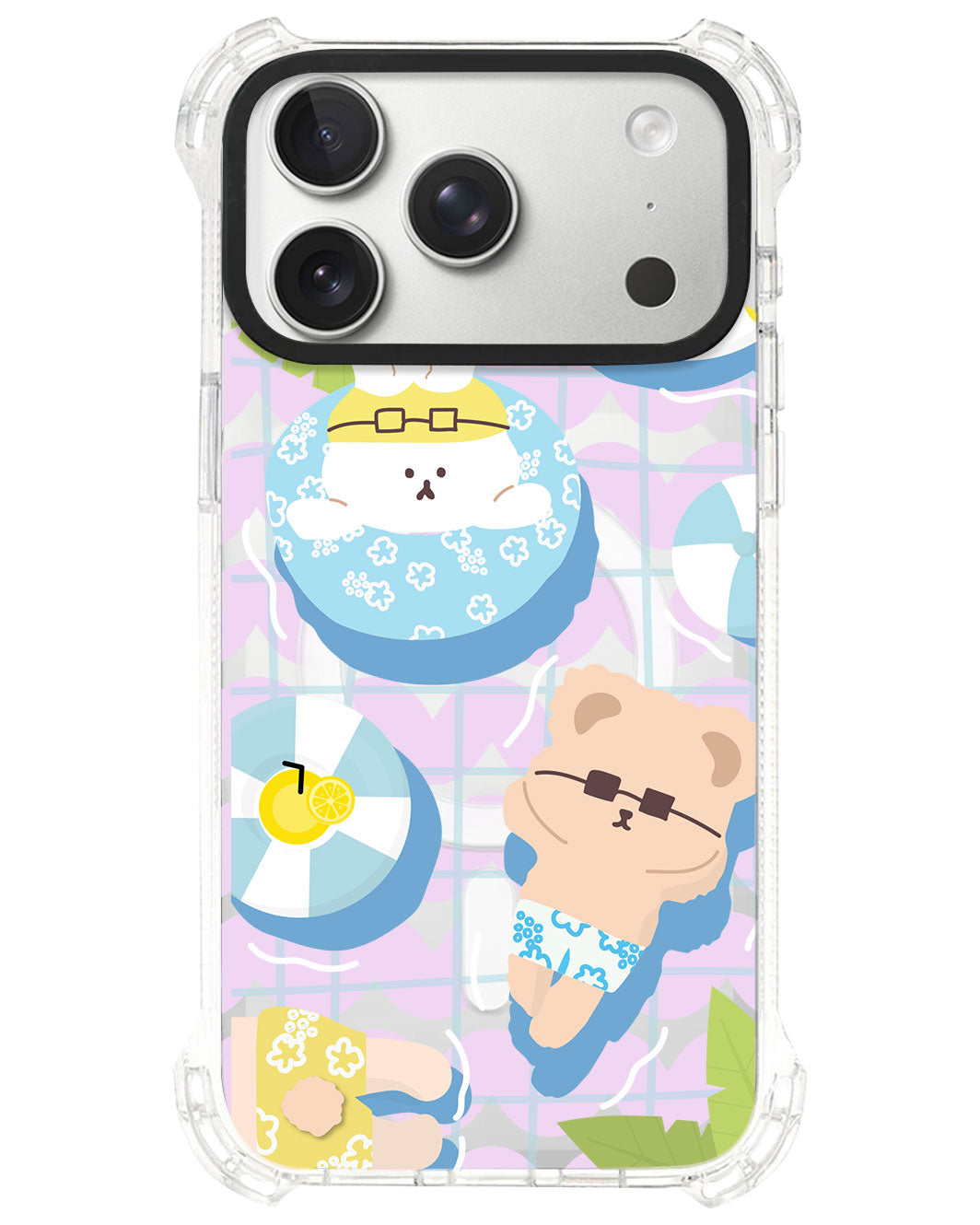 iPhone Rearguard UltimateS⁴ - Pool party blue