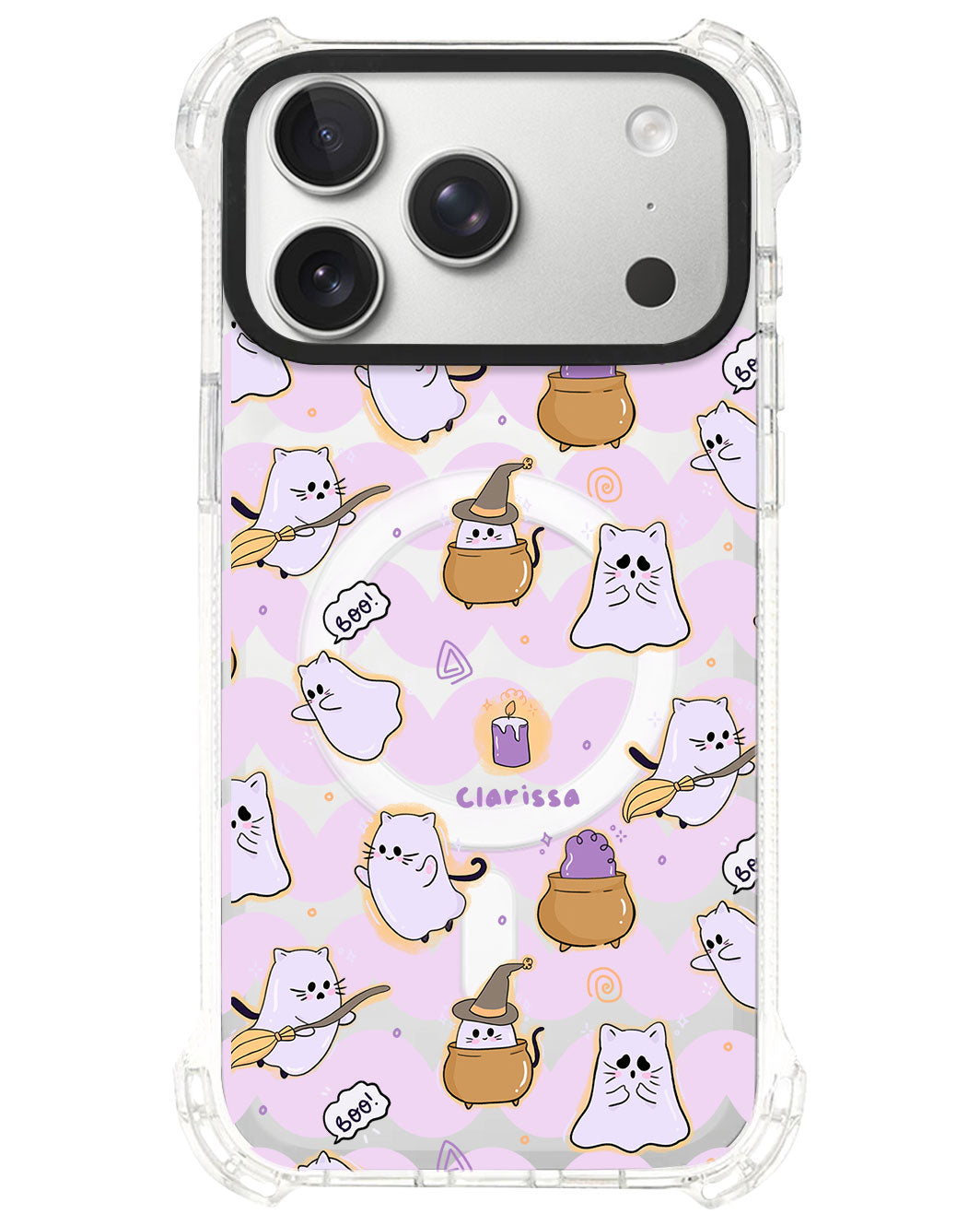 iPhone Rearguard UltimateS⁴ - Spooky cat