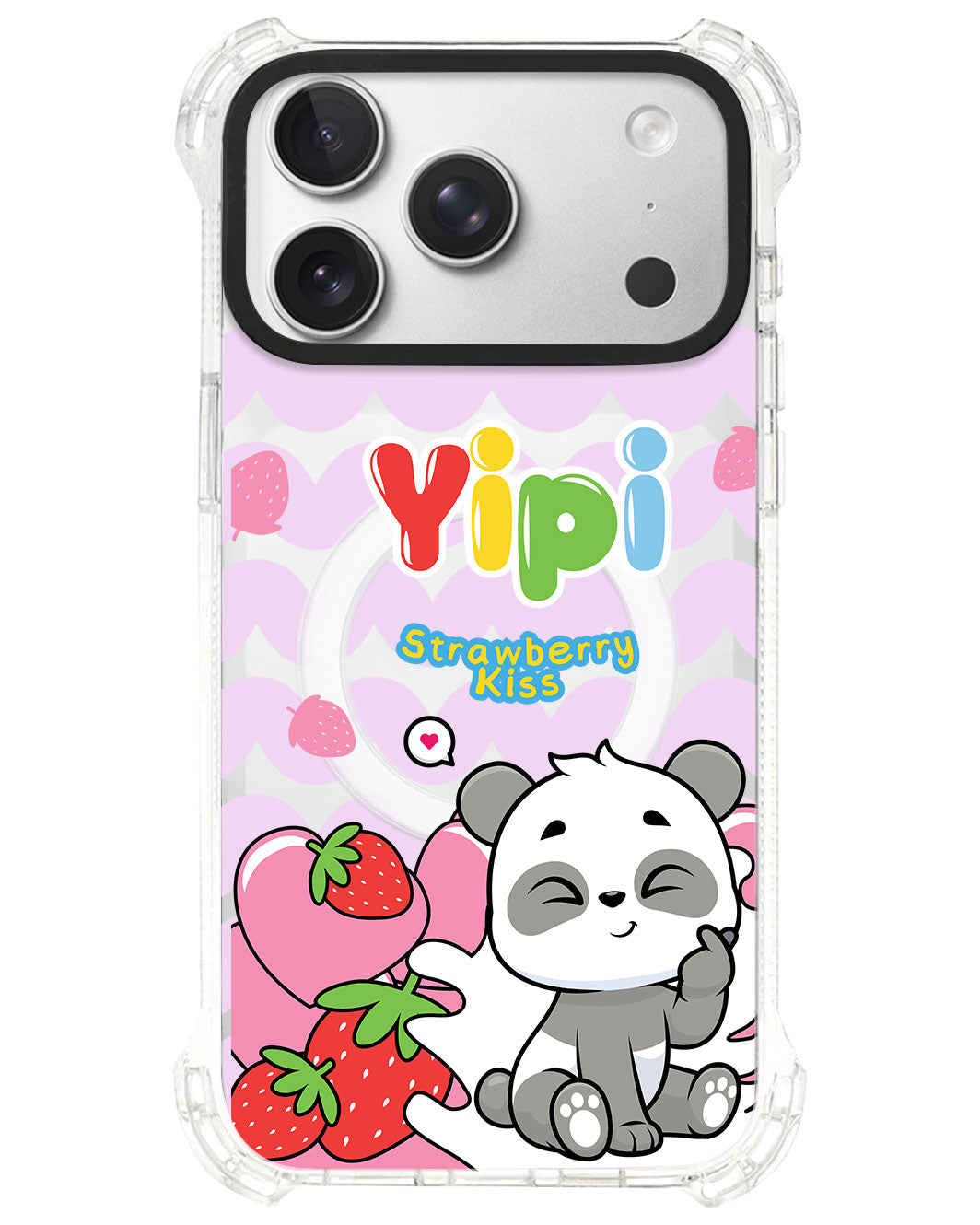 iPhone Rearguard UltimateS⁴ - Yipi Strawberry Kiss