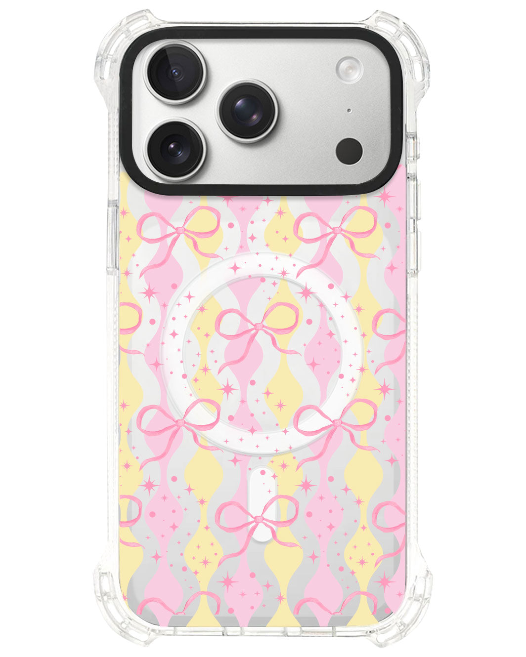 iPhone Rearguard UltimateS⁴ - Coquette Glittery Bow