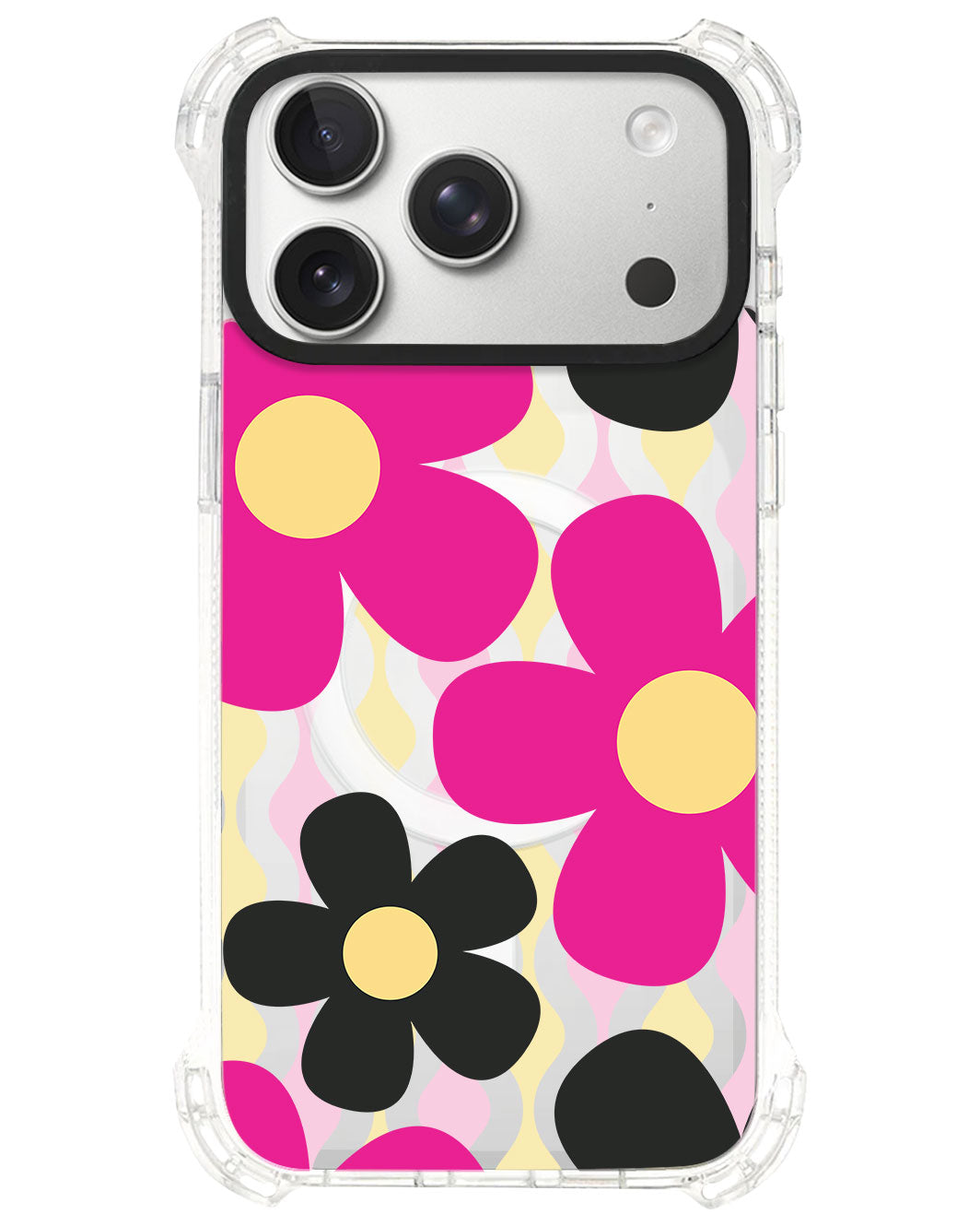 iPhone Rearguard UltimateS⁴ - Daisy Hot Pink