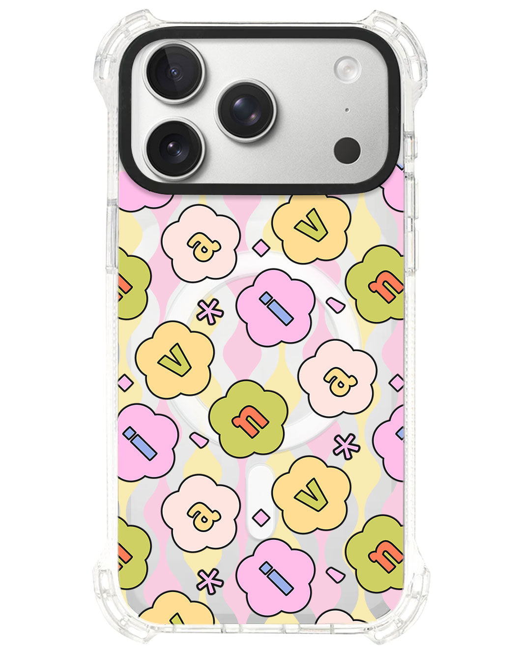iPhone Rearguard UltimateS⁴ - CUSTOM MONOGRAM 3.0 Flower Petals 1.0