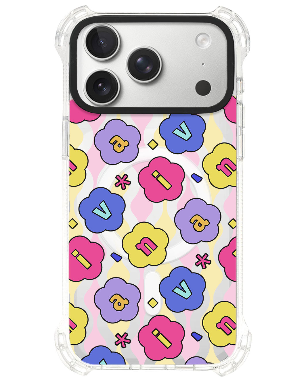 iPhone Rearguard UltimateS⁴ - CUSTOM MONOGRAM 3.0 Flower Petals 2.0