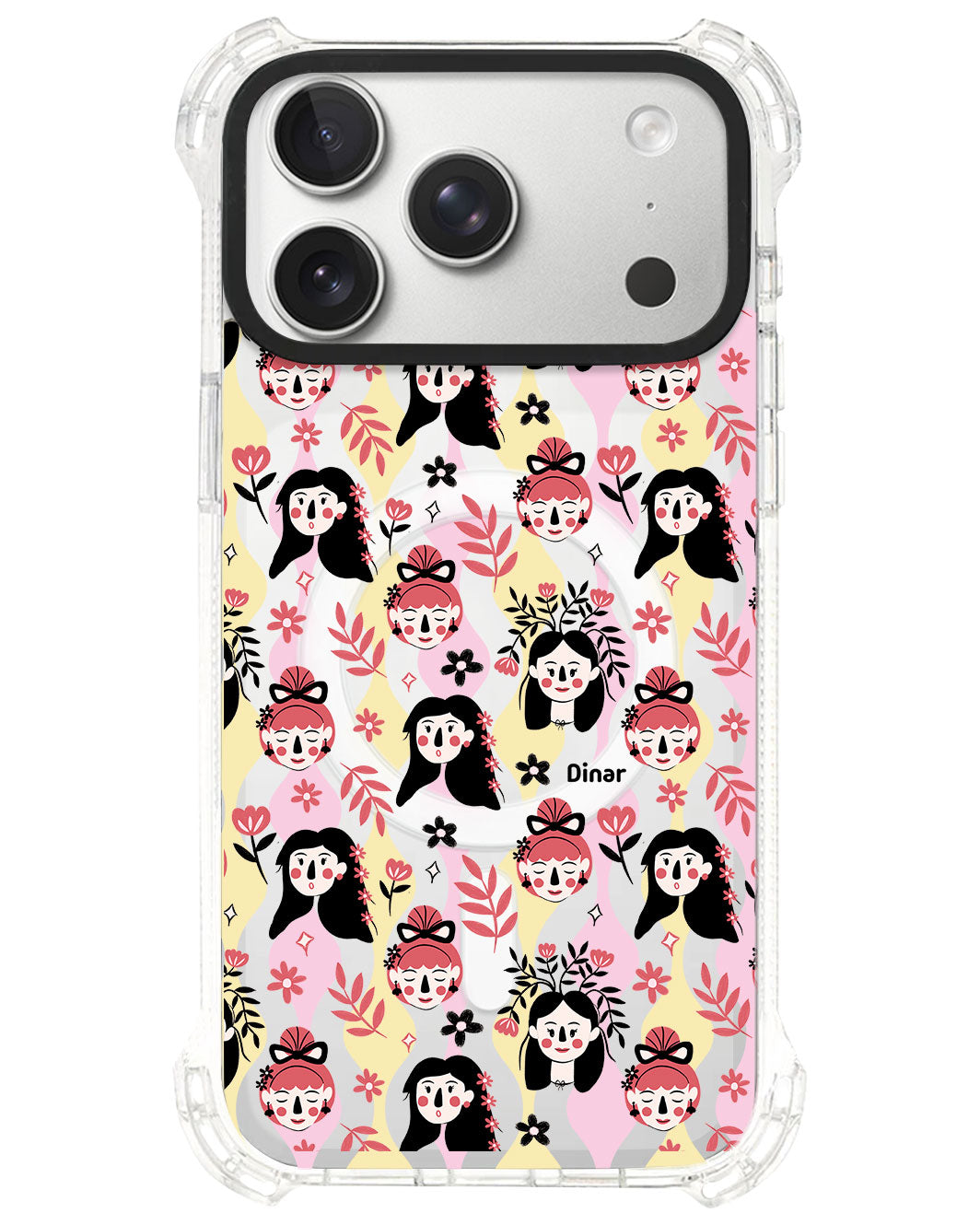 iPhone Rearguard UltimateS⁴ - Flowery Faces