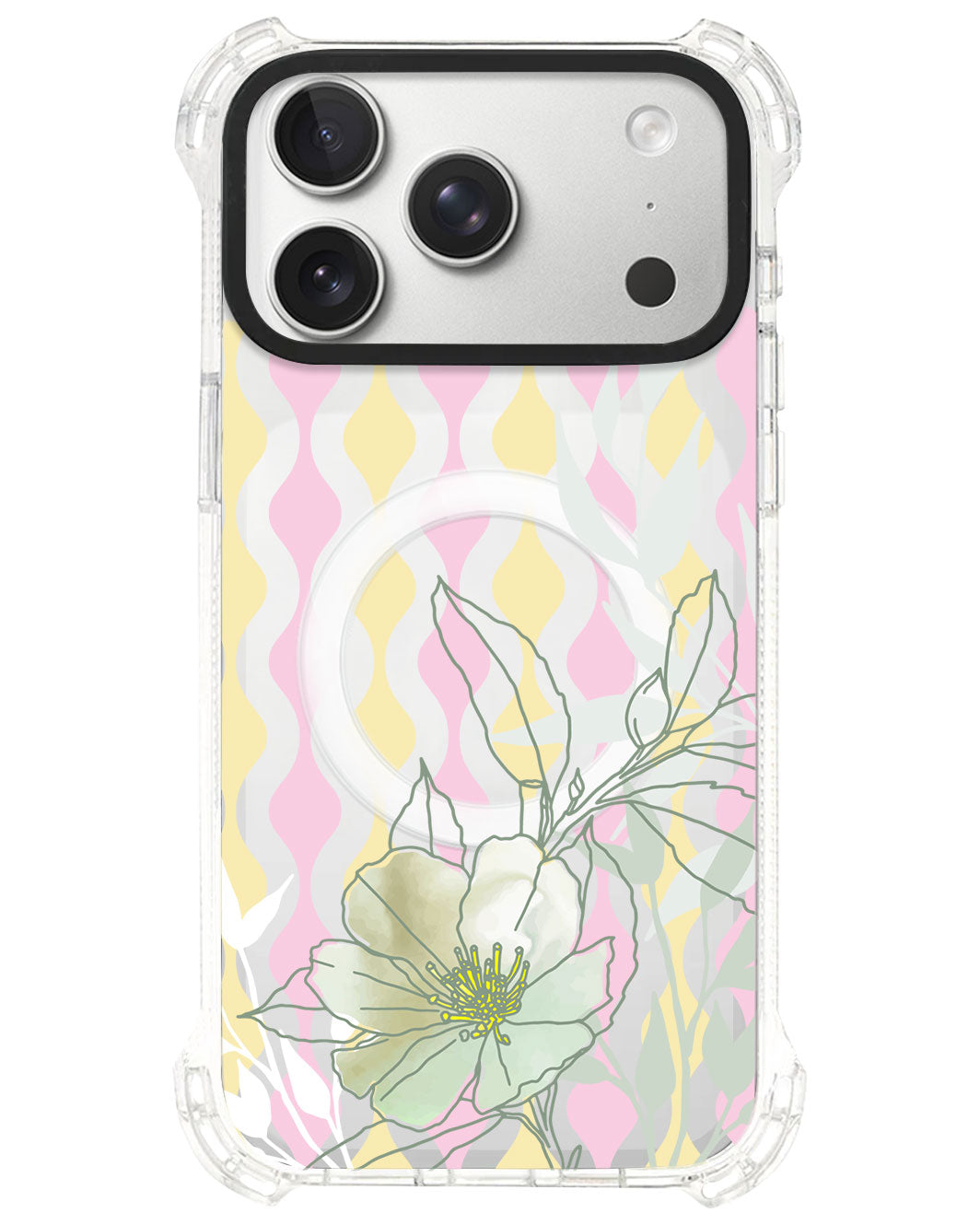 iPhone Rearguard UltimateS⁴ - Greenmint Lily