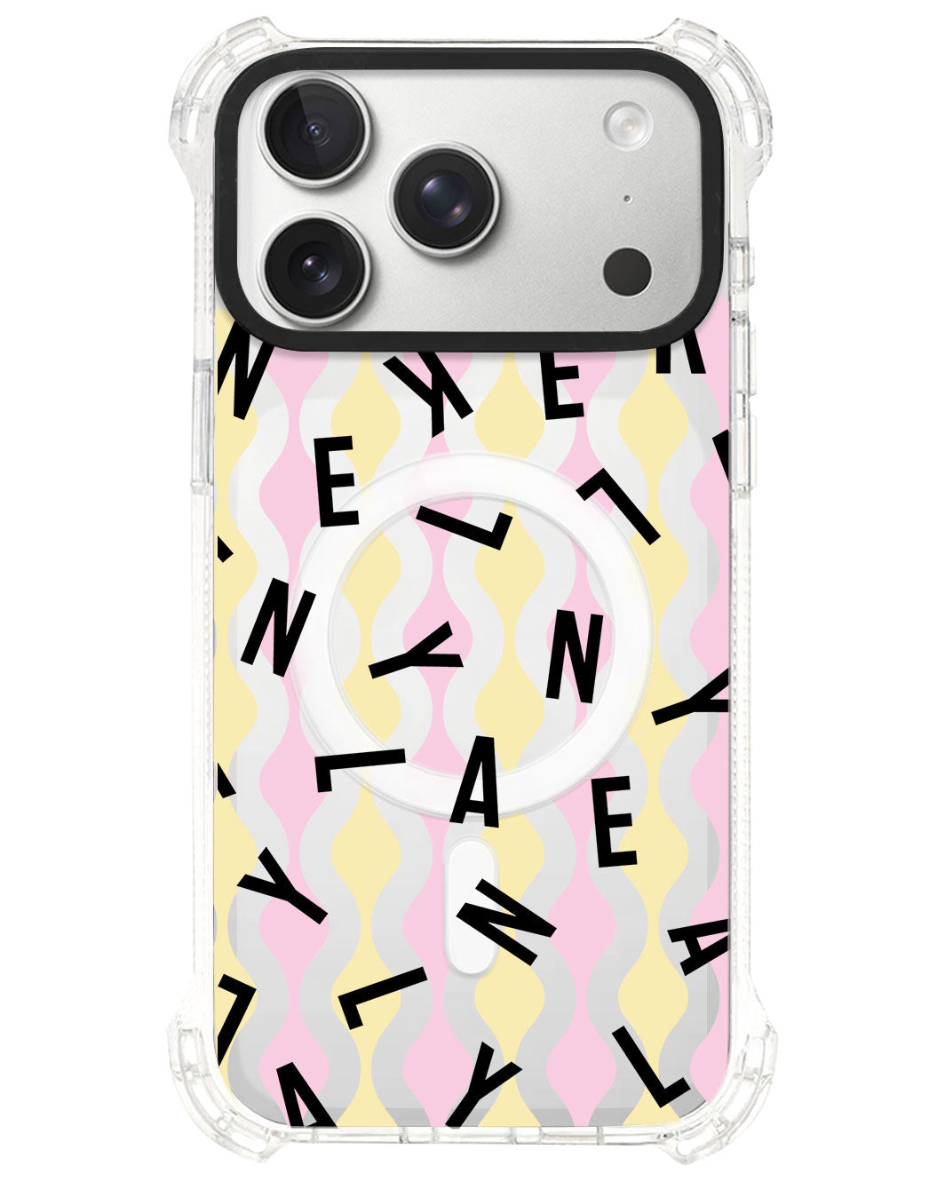 iPhone Ultimate Model-S⁴ - CUSTOM MONOGRAM 1.0 Noir