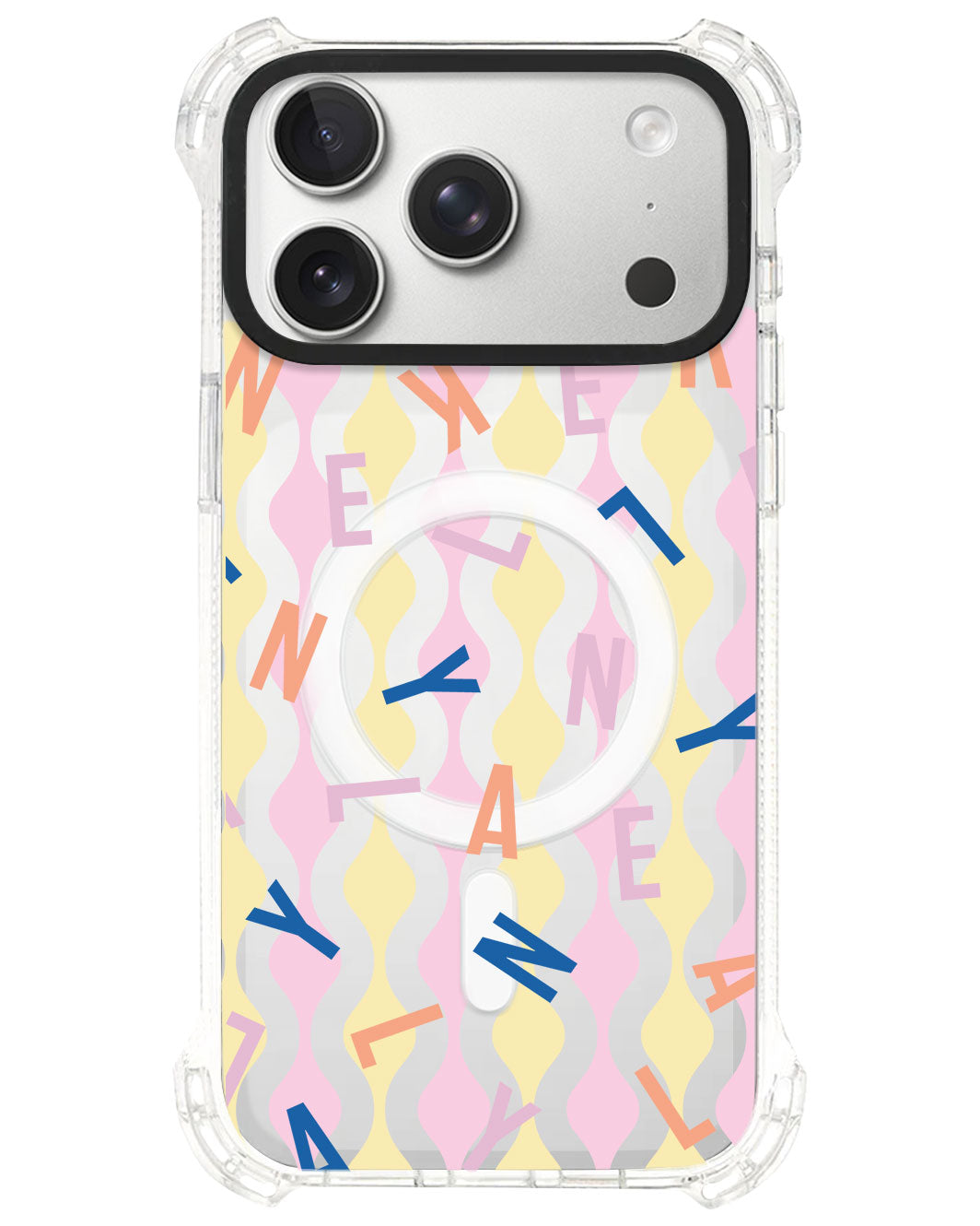 iPhone Ultimate Model-S⁴ - CUSTOM MONOGRAM 1.0 Rainbow