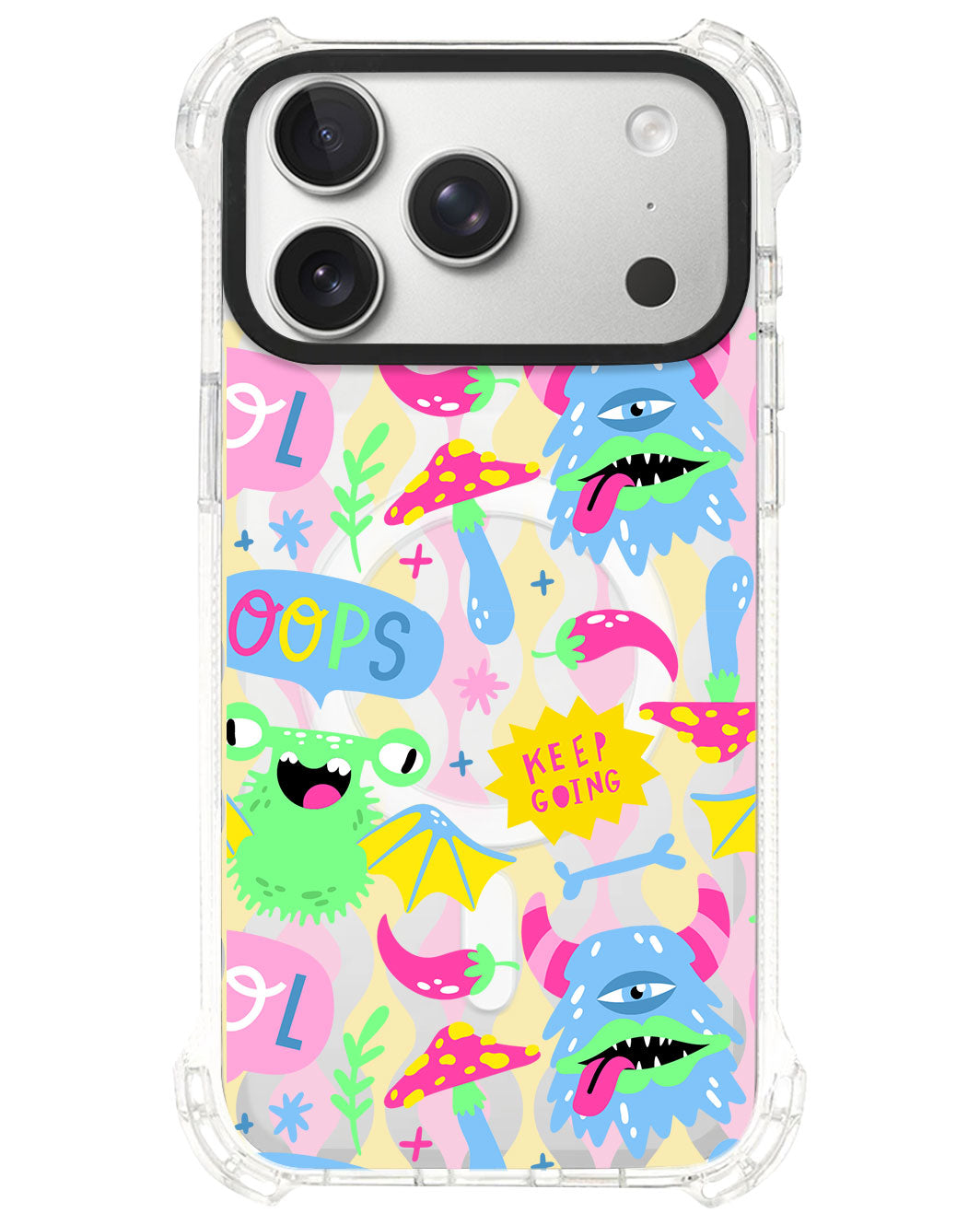 iPhone Rearguard UltimateS⁴ - Monster Say Keep Going