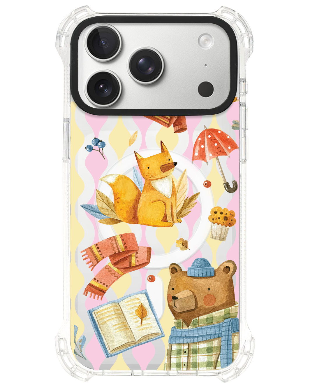 iPhone Rearguard UltimateS⁴ - Bear and Fox