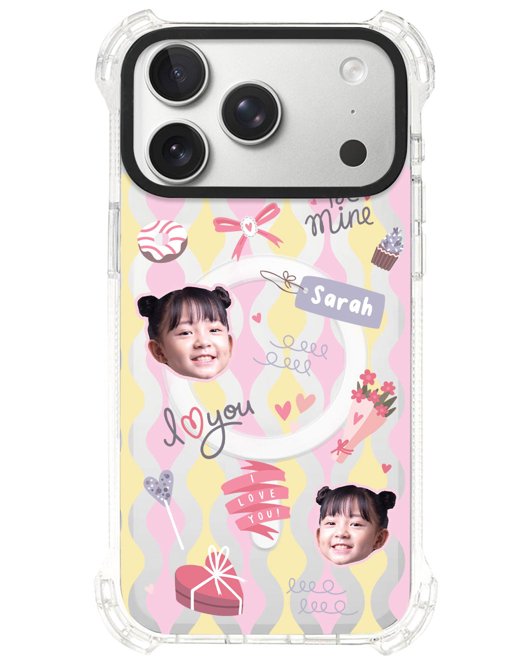 iPhone Rearguard UltimateS⁴ - Face Grid Lovely