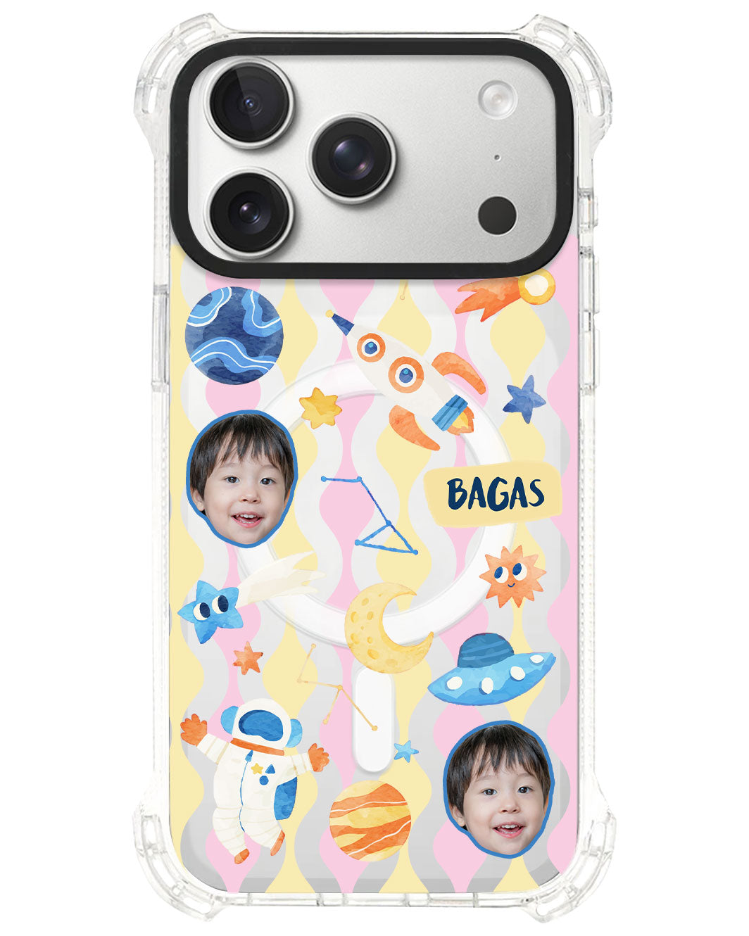 iPhone Rearguard UltimateS⁴ - Face Grid Astronaut