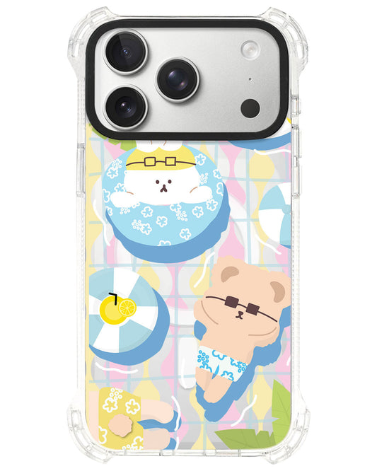 iPhone Rearguard UltimateS⁴ - Pool party blue