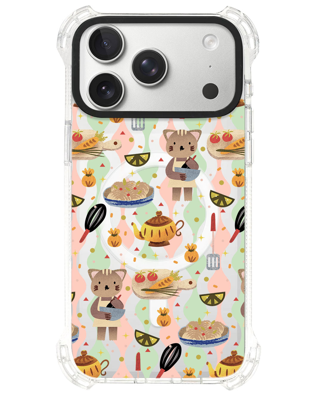 iPhone Rearguard UltimateS⁴ - Cooking Cat