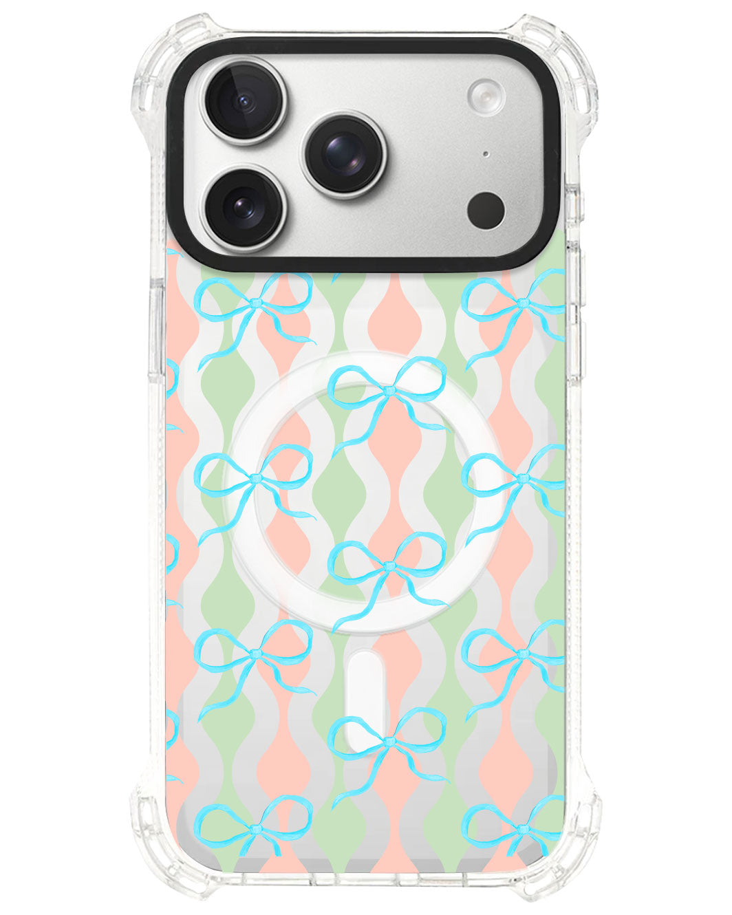 iPhone Rearguard UltimateS⁴ - Coquette Blue Bow