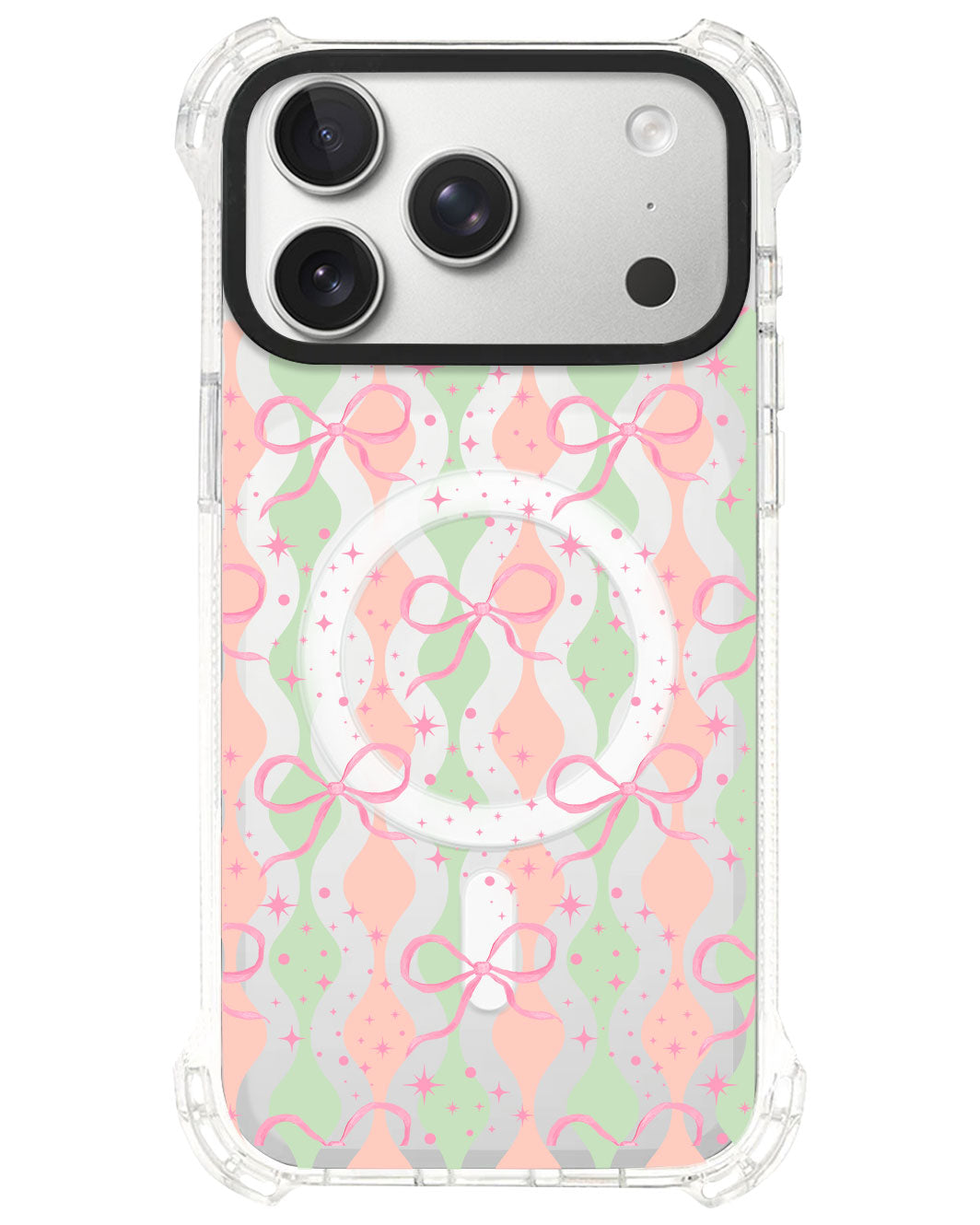 iPhone Rearguard UltimateS⁴ - Coquette Glittery Bow