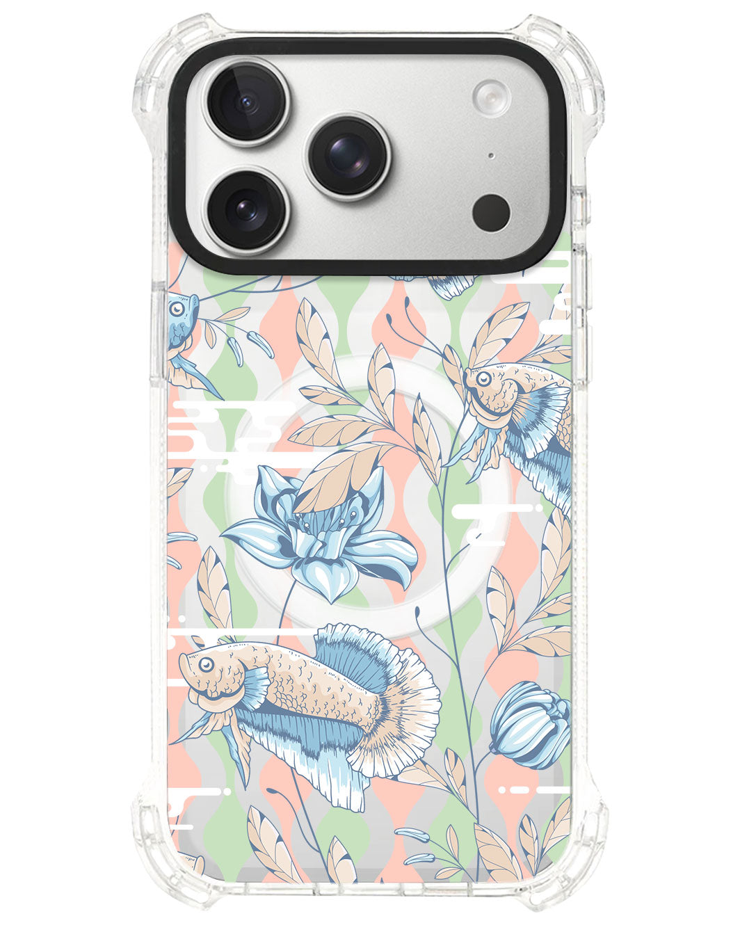 iPhone Rearguard UltimateS⁴ - Fish & Floral 4.0