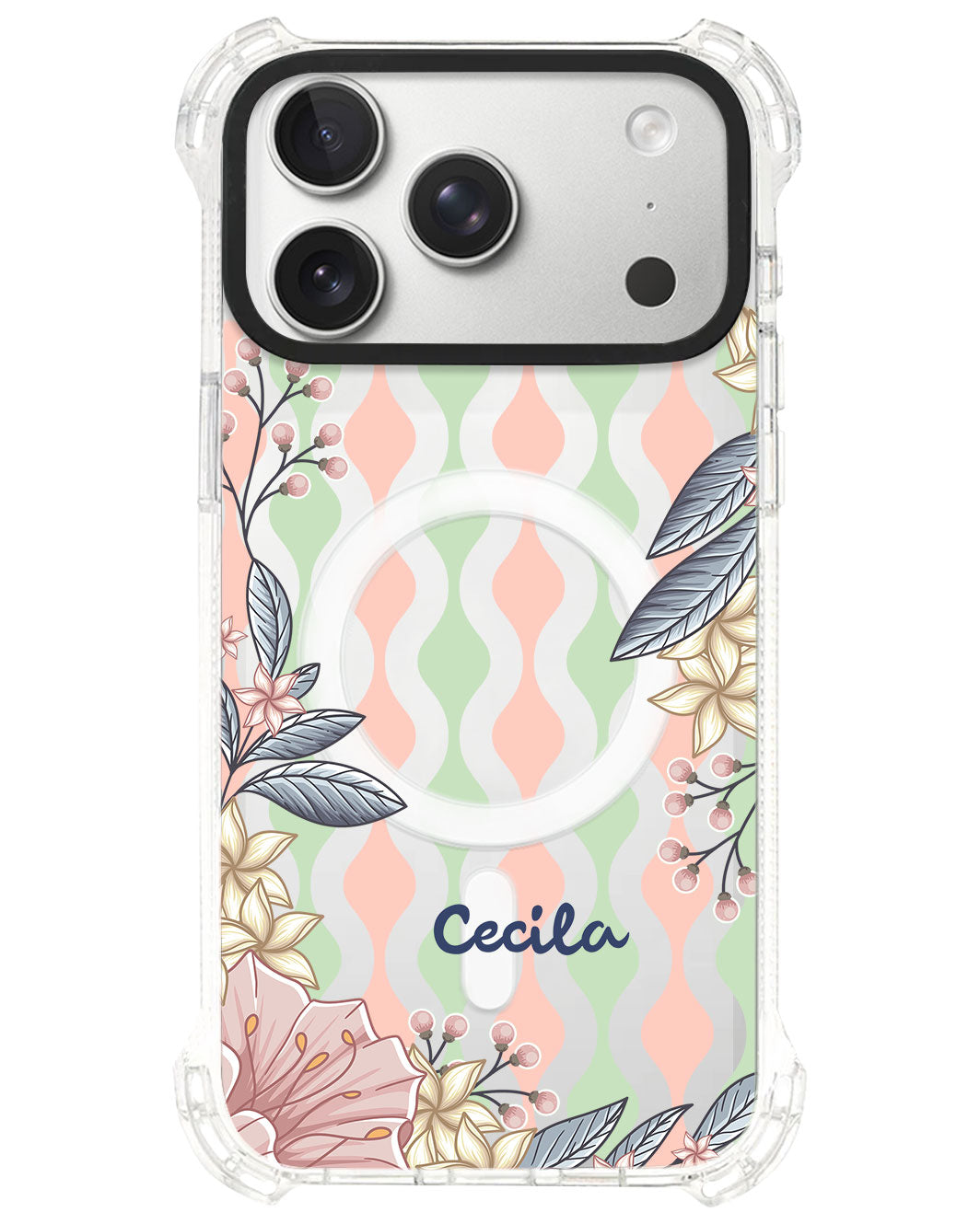 iPhone Rearguard UltimateS⁴ - Pink Florals