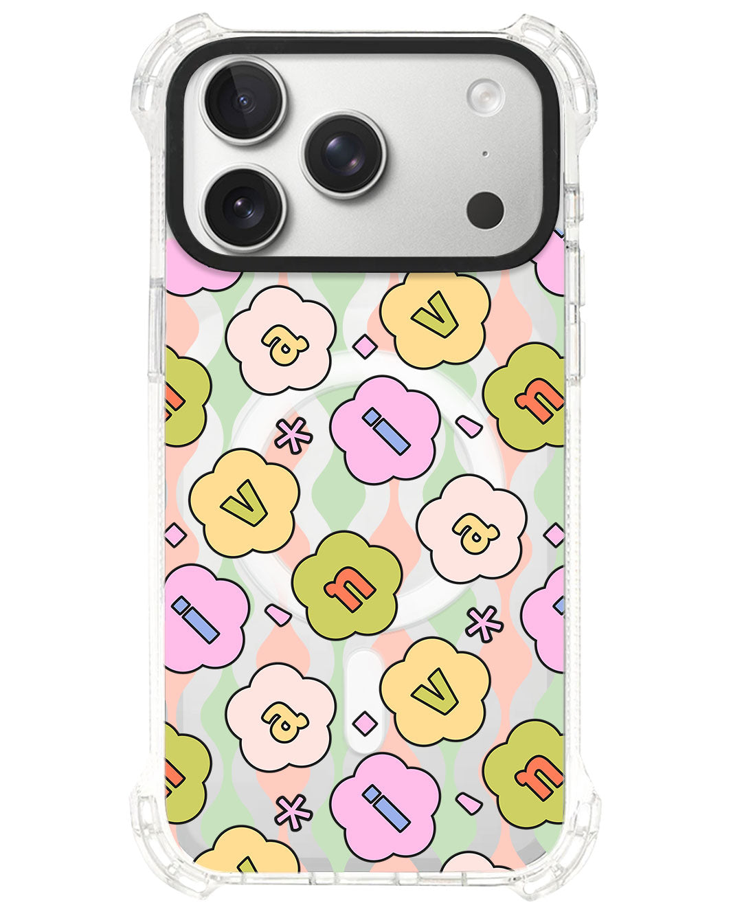 iPhone Rearguard UltimateS⁴ - CUSTOM MONOGRAM 3.0 Flower Petals 1.0