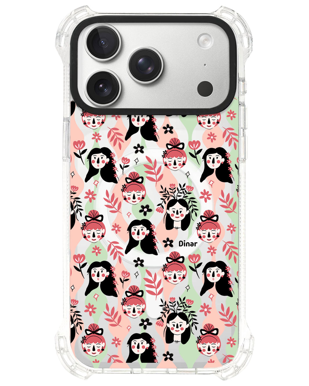 iPhone Rearguard UltimateS⁴ - Flowery Faces