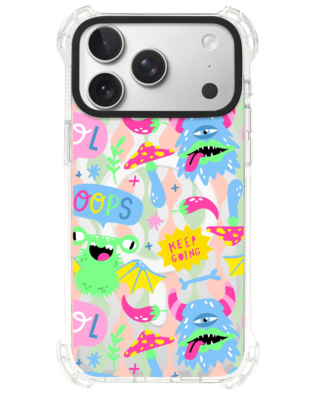 iPhone Rearguard UltimateS⁴ - Monster Say Keep Going